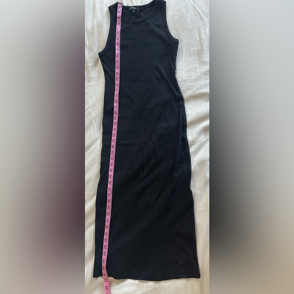 Theory Black Racer Tank Dress - Picture 5 of 6